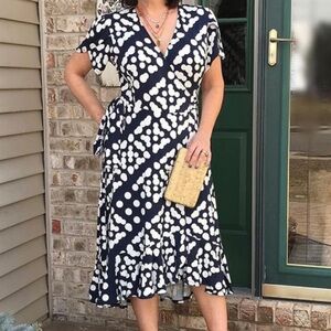 Cabi 5955 Perfext Wrap Dress Size XL